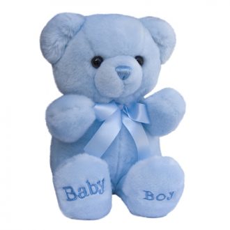 11.5" Blue Teddy Bear