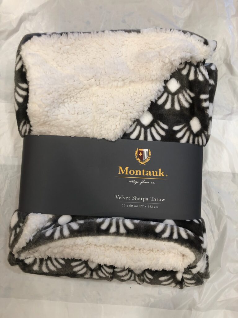 Velvet Sherpa Throw NCH Online Gift Shop